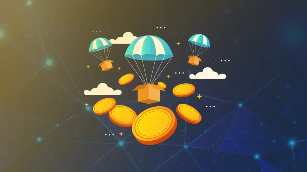 Airdrop cryptomonnaie